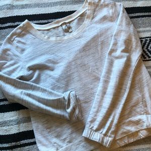 Zella Scoop Neck Crew Long Steve